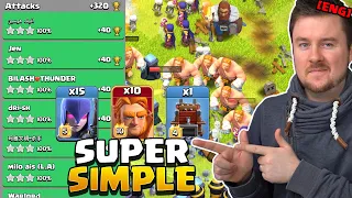 EASIEST and STRONGEST Ground-Strategy in Clash of Clans