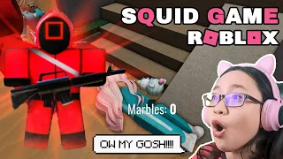 Squid Game in Roblox!!! - I Lose The Marble Game