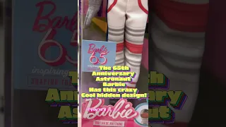 The 65th Anniversary Astronaut Barbie has a cool hidden design! 👩‍🚀 #barbiecollector #barbie