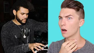 VOCAL COACH Justin Reacts to The Weeknd In Studio (Rare)