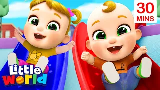 Ten Babies On The Slide + More Kids Songs & Nursery Rhymes by Little World