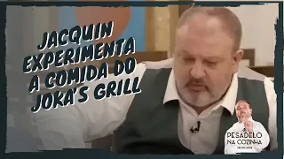 JACQUIN experimenta a comida do JOKA'S GRILL