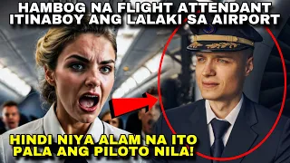 HAMBOG NA FLIGHT ATTENDANT HINDI ALAM NA PILOTO PALA ANG PINAGTABUYAN NIYA SA AIRPORT!