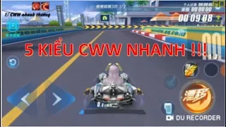 Hướng dẫn 5 kiểu CWW nhanh cơ bản đến nâng cao - Zing Speed Mobile