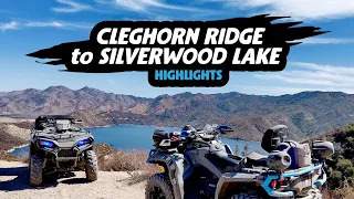 Cleghorn Ridge OHV Road to Silverwood Lake