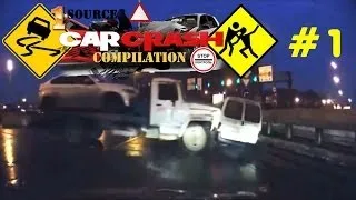 Car Crash Compilation Road Rage & Accidents # 1 [Подборка Аварии]