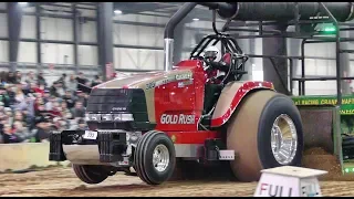 TRACTOR PULL. NTPA SPRING NATS 9500 LIMITED PRO STOCK TRACTORS SHIPSHEWANA INDIANA