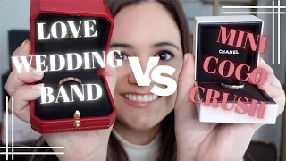 CHANEL VS CARTIER | Coco Crush Mini Ring & Love Wedding Band