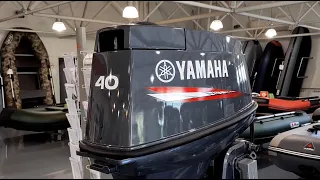 Обзор лодочного мотора Yamaha 40 VEOS