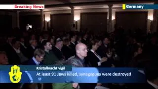 Germans mark Kristallnacht anniversary: 1938 Nazi pogrom sent shockwaves through Europe