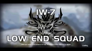 IW-7 | Ultra Low End Squad | Invitation to Wine | 【Arknights】