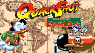 QuackShot Starring Donald Duck (Sega Genesis) Playthrough Longplay Retro game