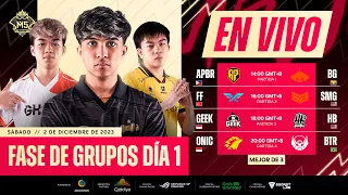 EN VIVO | DÍA 1 | Fase de Grupos del Campeonato Mundial de la M5 | (ESP)