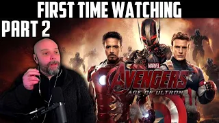 DC fans  First Time Watching Marvel! - Avengers (Age of Ultron) - Movie Reaction - Part 2/2