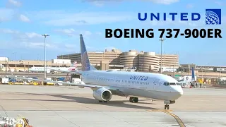 [4K] TAXI, TAKEOFF AND LANDING | United Airlines Boeing 737-900ER | Phoenix to Los Angeles