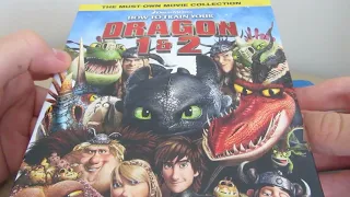 How To Train Your Dragon Bluray Unboxing