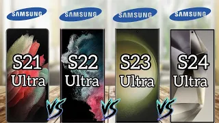 Galaxy S24 Ultra Vs Galaxy S23 Ultra Vs Galaxy S22 Ultra Vs Galaxy S21 Ultra Full Comparison 2024