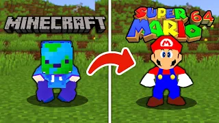 Converti Minecraft en Mario 64