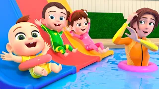 Me Too! Song (Swimming Pool Version) | NEW Educational Nursery Rhyme & Kids Song