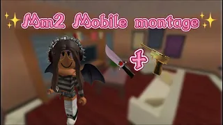 Mm2 sheriff mobile montage+clip of murderer(MUST WATCH!)|SISTERS4L