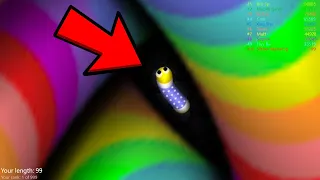 Slither.io A.I. 001 Strong Bad Snake Skin Hacked? vs. 98998 Snakes Epic Slitherio Gameplay! #186