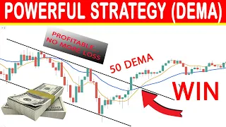 TRADING STRATEGY - Zero Lag Signals, The Fastest Moving Average DEMA | Scalping, SwingTrade...