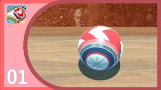 Rolling Balls 3D: Sky Race - Gameplay 01 - Level 1-5