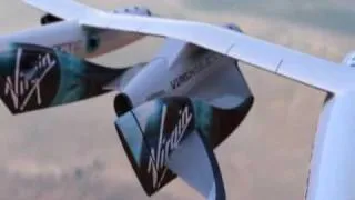 Virgin Galactic New SpaceShipTwo Animation