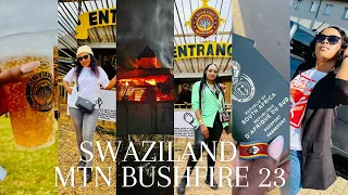 MTN BUSHFIRE 2023: 🇸🇿Swaziland Weekend Vlog ||  first camp ever