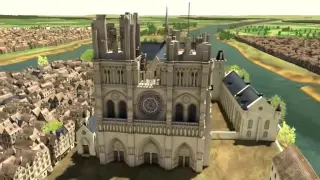 Nascimento de Paris medieval 3D