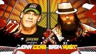 WWE Extreme Rules 2014 - John Cena vs Bray Wyatt - Steel Cage Match HD!