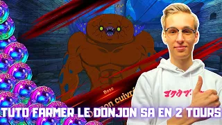 TUTO : FARMER LE DONJON DE PIÈCES SA EN 2 TOURS ! OPTIMISER SON SABLIER UN MAX | 7DS GRAND CROSS FR