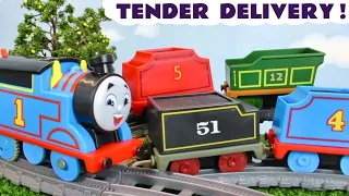 Thomas has to Deliver the Tenders to the Correct Trains