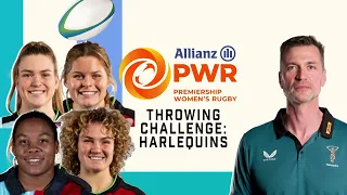 Harlequins Throwing Challenge | Allianz Premiership Women's Rugby 23/24