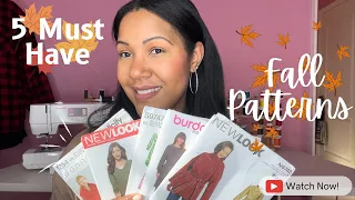 5 Must Have Fall Patterns 2023