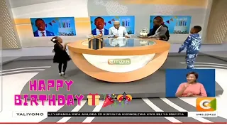 EXCITING!! RASHID ABDALLA SURPRISED ON LIVE TV BY HIS KIDS ON HIS BIRTHDAY🎈🎁