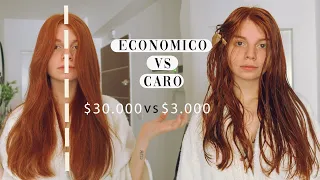 PROBANDO productos CAROS vs BARATOS en el CABELLO | TRATAMIENTO CABELLO