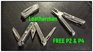 Leatherman FREE P2 & P4 Everdaycarry Multitool