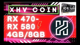 Лучшая монета для RX 470 RX 570 RX580 XHV Haven Protocol Хешрейт