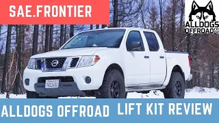 Alldogs Offroad Lift Kit on my Nissan Frontier!