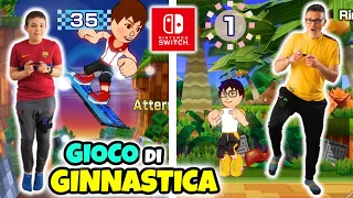 FACCIAMO GINNASTICA GIOCANDO con la Nintendo Switch a Family Trainer