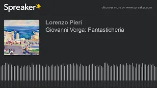 Giovanni Verga: Fantasticheria