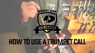 How To Use A Trumpet Call | William Lester Turkey Trumpets