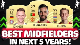 THIS IS HOW THE BEST MIDFIELDERS WILL LOOK IN 5 YEARS (2025)!! FT FERNANDES, DE JONG, ETC..(FIFA 21)