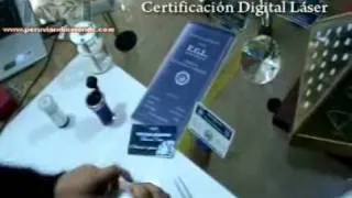 Peruvian Diamonds - Certificado Digital laser