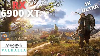 Assassin's Creed Valhalla: RX 6900 XT + Ryzen 9 5950X | 4K | Max Settings
