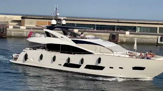 Sunseeker M/Y KUDOS 28 meters @archiesvlogmc