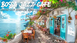 Seaside Cafe Vibes Smooth Bossa Nova, Dive into Relaxation at the Tranquil Seaside Spot