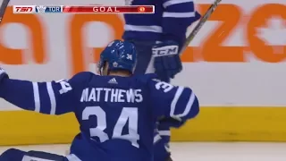 Auston Matthews scores Overtime Game Winner! 10/09/17 (Chicago Blackhawks vs Toronto Maple Leafs)