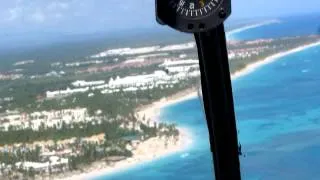 Полет на вертолете над Баваро (Доминикана). Часть 2